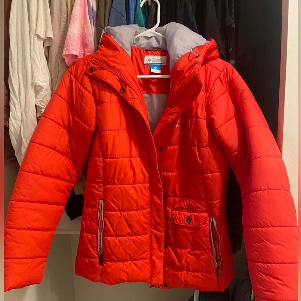 Pink/Orange Columbia Coat